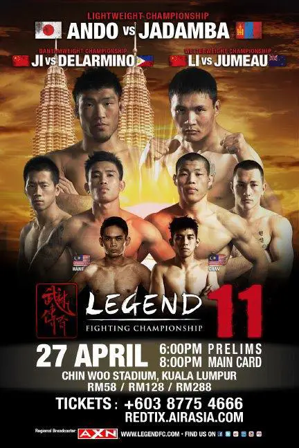 Legend FC 11 Poster